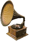 Picture of horn gramophone