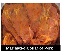 Marinated Collar of Pork